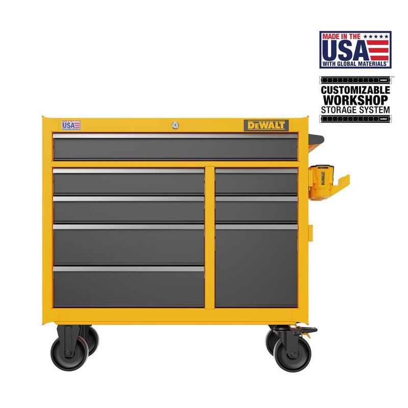 DEWALT 41 pulg. An. x 21 pulg. P 8 cajones Gabinete para herramientas con ruedas - DWST41092