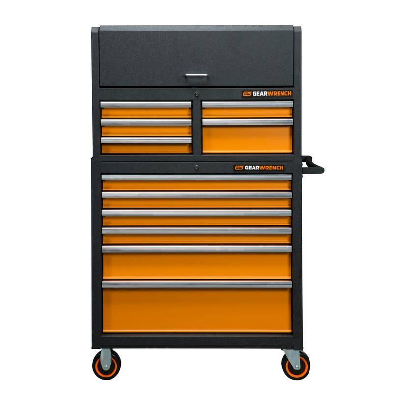 Gabinete de herramientas rodante de la serie GSX de 6 cajones de 36 pulgadas de ancho x 18 pulgadas de profundidad - 83243