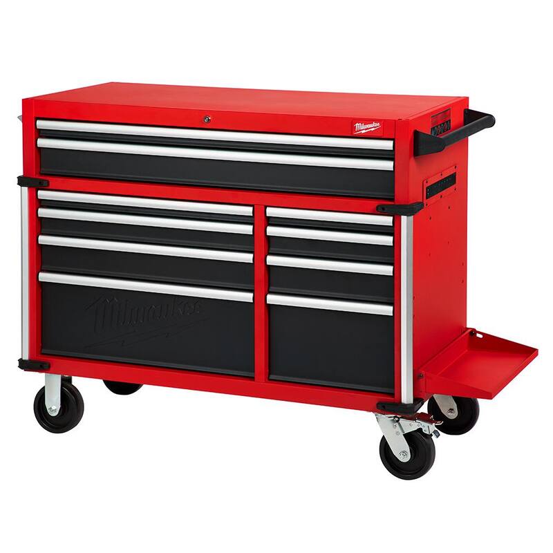 Gabinete con 10 cajones y ruedas de alta capacidad de Milwaukee - 48-22-8542