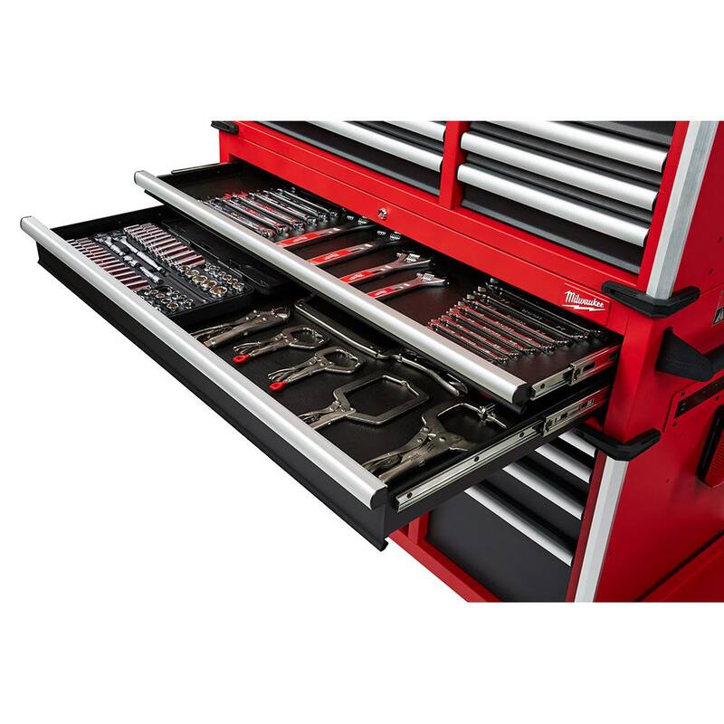 Gabinete con 10 cajones y ruedas de alta capacidad de Milwaukee - 48-22-8542