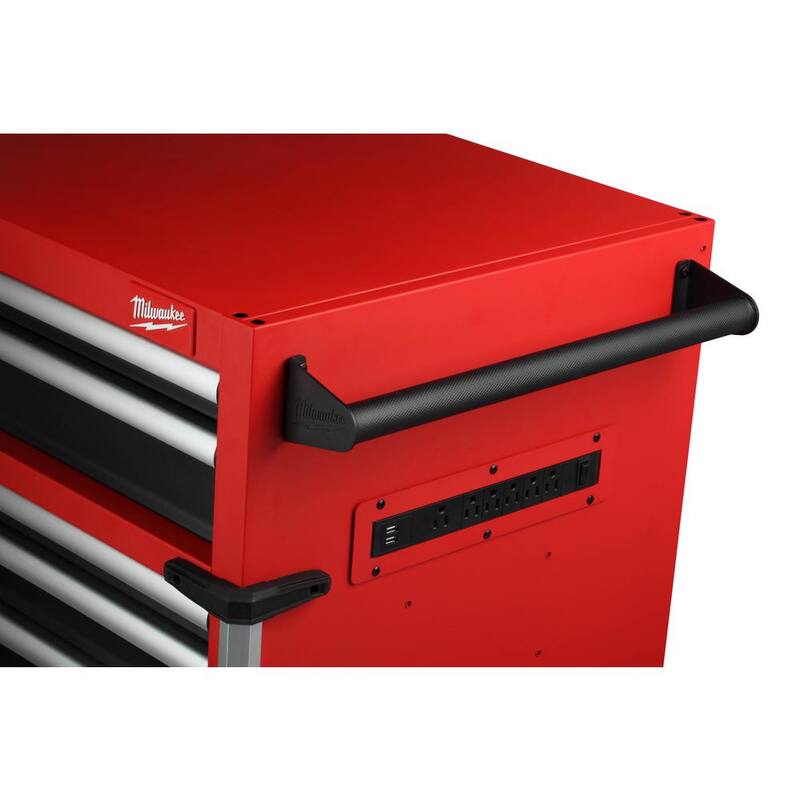 Gabinete con 10 cajones y ruedas de alta capacidad de Milwaukee - 48-22-8542