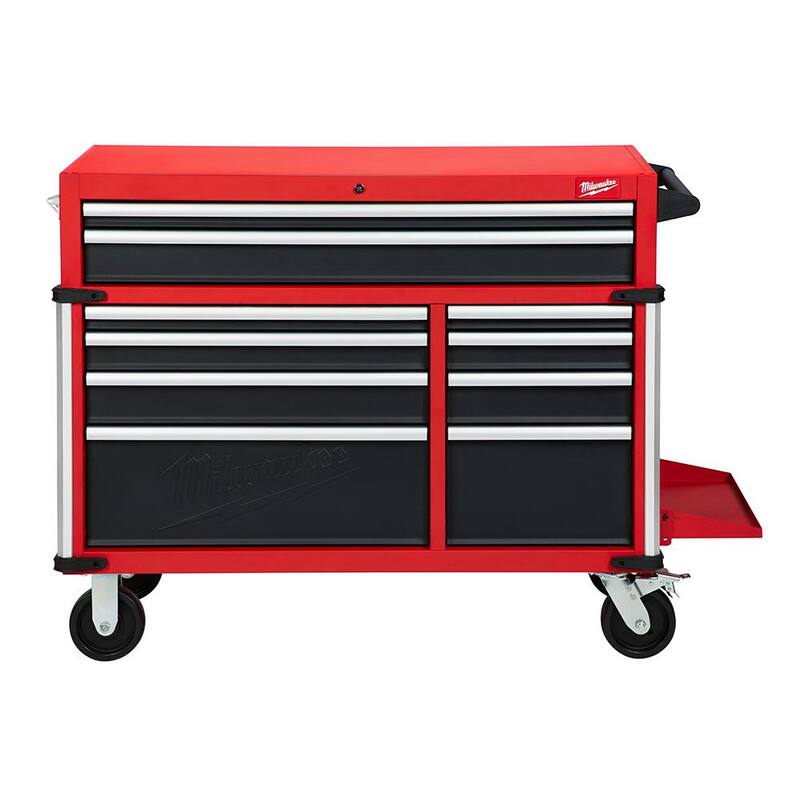 Gabinete con 10 cajones y ruedas de alta capacidad de Milwaukee - 48-22-8542