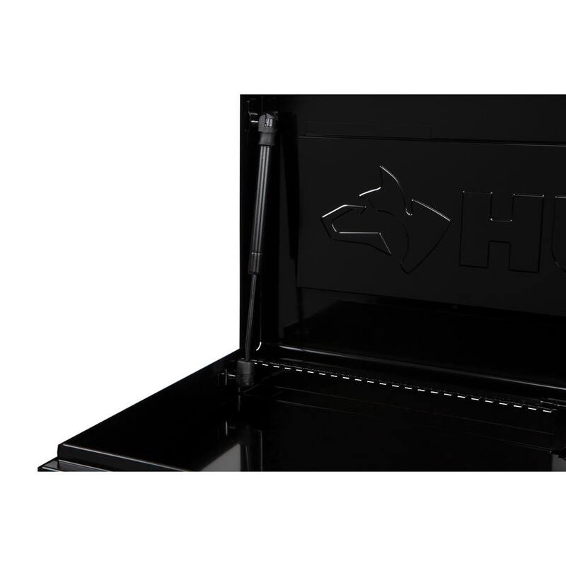 Cofre de herramientas superior Husky de 4 cajones estándar de 26 pulgadas de ancho por 12 pulgadas de profundidad en color negro brillante - HKST98065BK