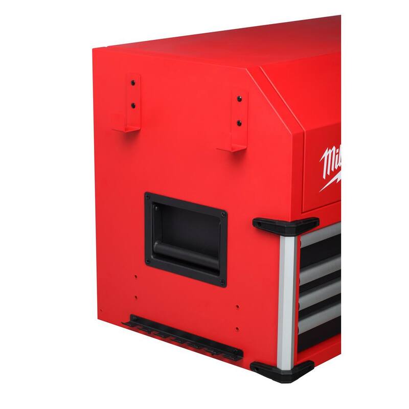 Milwaukee Gran Capacidad 56 pulgadas de Ancho x 22 pulgadas de Profundidad 8 Cajones en la Parte Superior del Gabinete de Herramientas - 48-22-8558