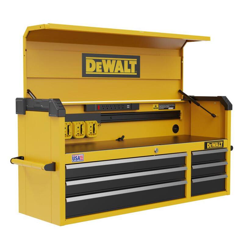 DEWALT 52 pulg. de ancho x 19 pulg. de profundidad 6 cajones con cerradura - DWST52071