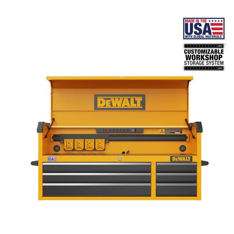DEWALT 52 pulg. de ancho x 19 pulg. de profundidad 6 cajones con cerradura - DWST52071