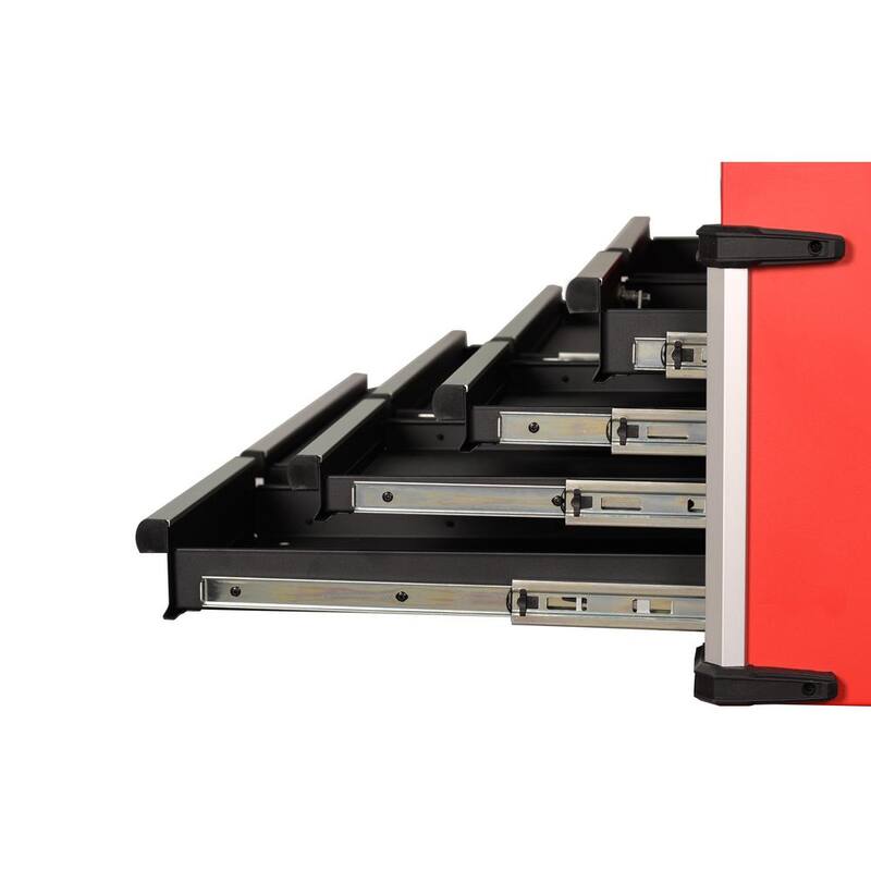 Cofre de herramientas superior con 8 cajones de alta capacidad de Milwaukee de 41 pulg. de ancho x 22 pulg. de profundidad - 48-22-8547