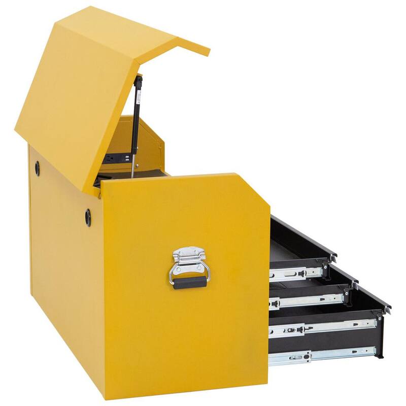 41 pulgadas de ancho x 18 pulgadas de profundidad 6 cajones pesados para herramientas con tiras de energía - CT2EYR