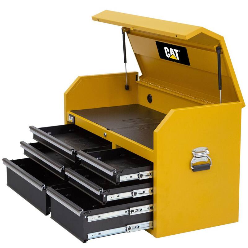 41 pulgadas de ancho x 18 pulgadas de profundidad 6 cajones pesados para herramientas con tiras de energía - CT2EYR