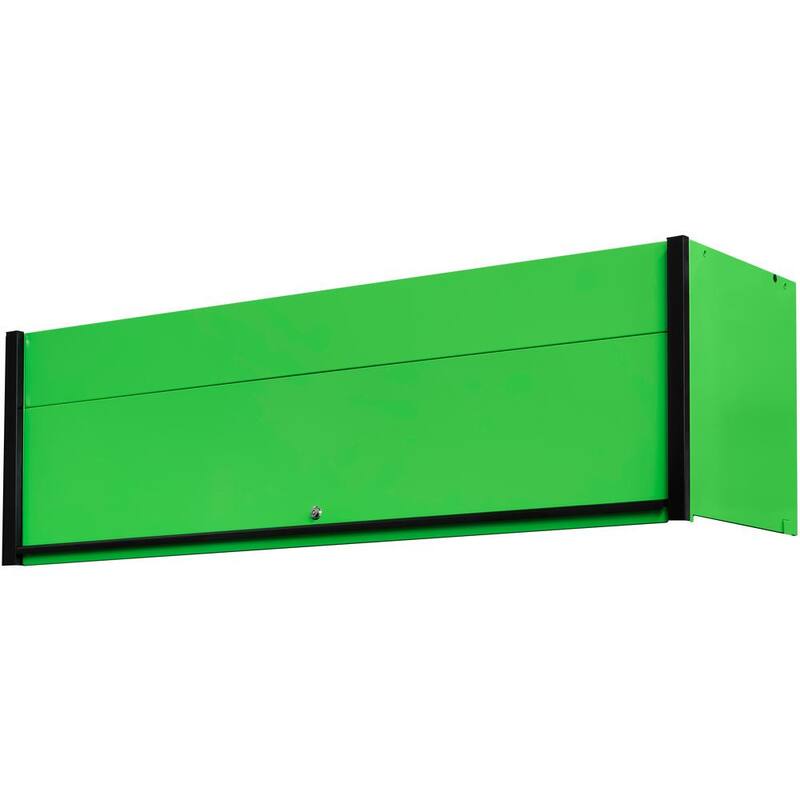 Extreme Tools DX Series 72 pulgadas de ancho x 21 pulgadas de profundidad Estación de trabajo extremadamente grande en verde con asa negra - DX722101HCGNBK.