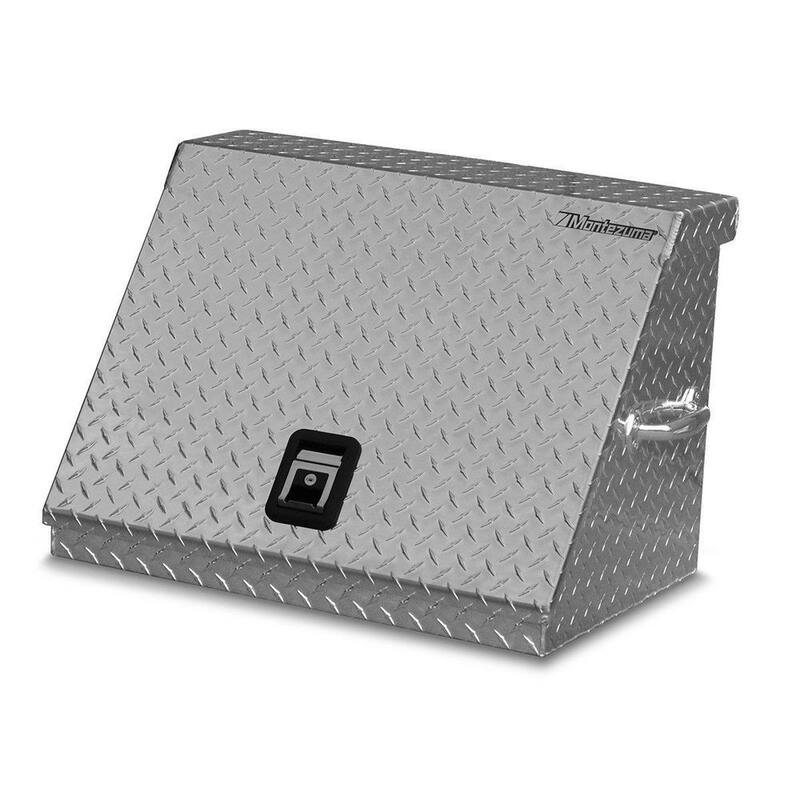 Cofre de herramientas portátil con tapa de triángulo para enchufes, llaves y desarmadores en aluminio - SE250AL