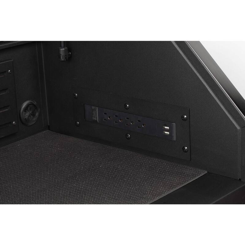 Husky Heavy-Duty 52 pulgadas de ancho, 6 cajones profundos para herramientas en color negro mate - H52CH6HD