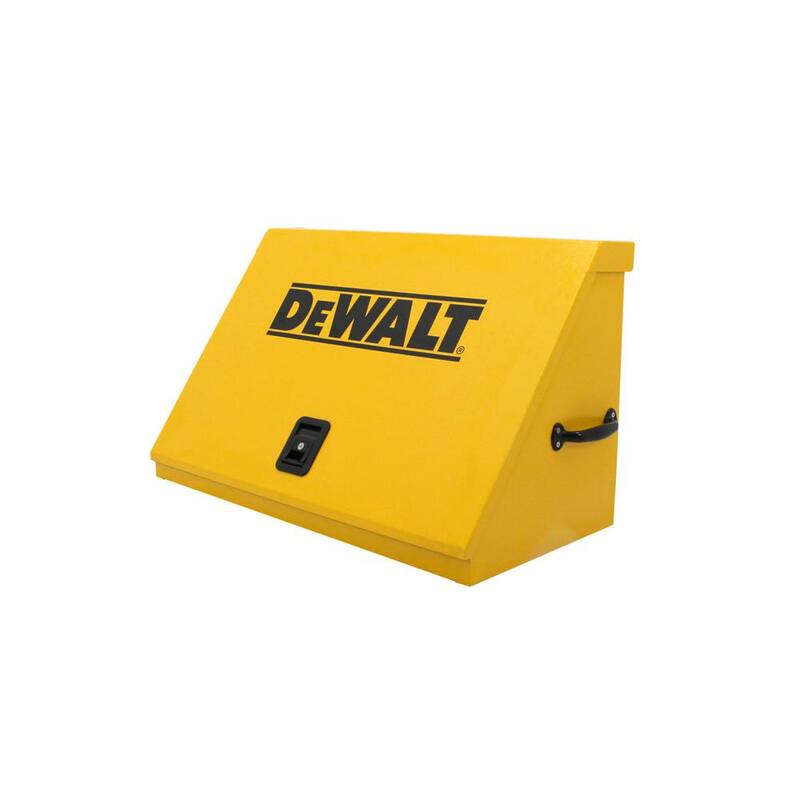 DEWALT 36 pulg. An. x 17 pulg. Prof. Cofre Triangular Portátil para Herramientas de Enchufe, Llaves y Desarmadores en Recubrimiento en Polvo Amarillo - DXTB36YY