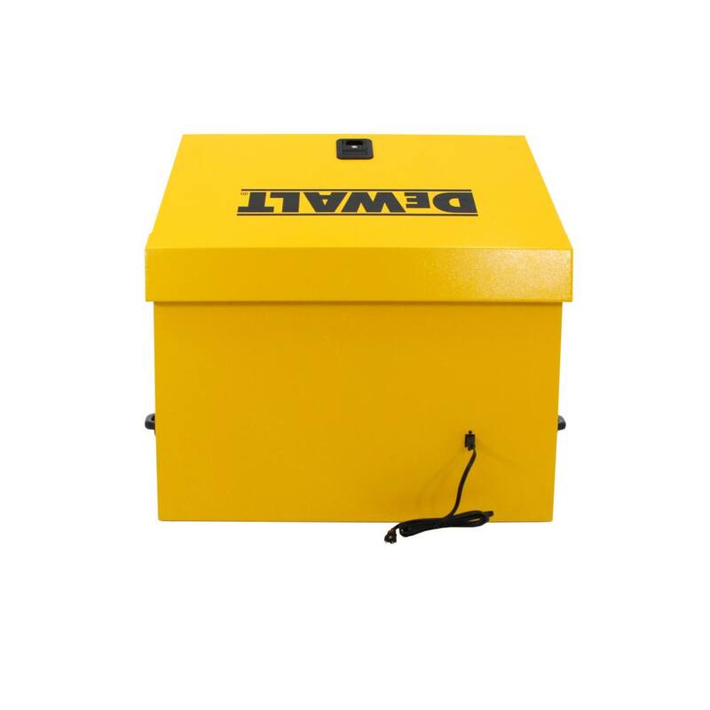 DEWALT 36 pulg. An. x 17 pulg. Prof. Cofre Triangular Portátil para Herramientas de Enchufe, Llaves y Desarmadores en Recubrimiento en Polvo Amarillo - DXTB36YY