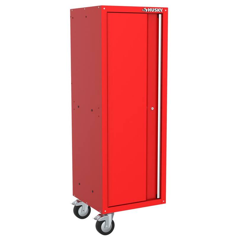 Husky Modular 20 in. W x 20 in. D Standard Duty 3-Shelf Red Rolling Side Tool Chest - H20LOCKMODRED

Cofre lateral rodante de herramientas Husky Modular de 20 pulgadas de ancho x 20 pulgadas de profundidad con 3 repisas estándar de servicio pesado en color rojo - H20LOCKMODRED
