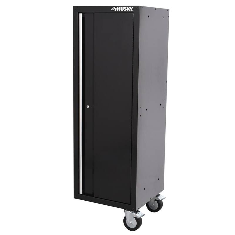Husky Módulo de 20 pulgadas con 3 estantes estándar para herramientas en negro - H20LOCKMOD