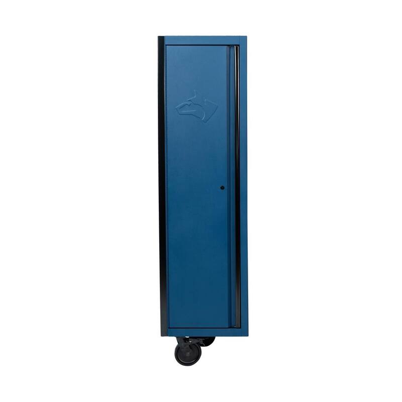 Componte Lateral Husky Heavy-Duty de 21 pulgadas de ancho x 19 pulgadas de profundidad en azul mate - HOTC8010BL1E