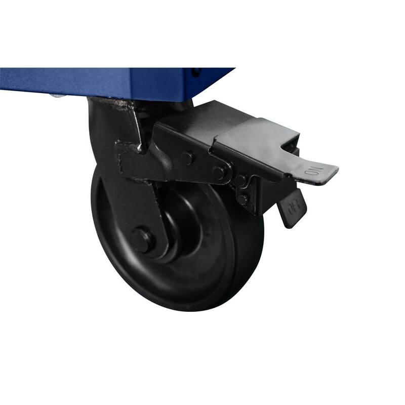 Componte Lateral Husky Heavy-Duty de 21 pulgadas de ancho x 19 pulgadas de profundidad en azul mate - HOTC8010BL1E