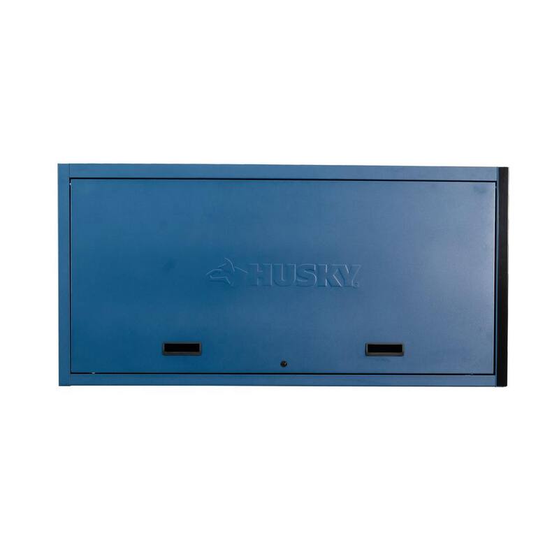 Husky Heavy-Duty 61 in. W Top Chest Hutch, Matte Blue - HOTC8010BL1U