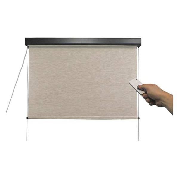 Keystone Fabrics Exterior Sun Shade, Maui, 96 in. W, Motor - E80.88.30