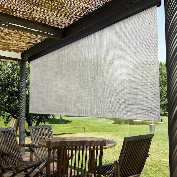 Keystone Fabrics Exterior Sun Shade, Kona, 120 in. W, Pole - E70.108.60