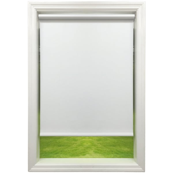 Friedland Friedland Jupiter White Window Roller Shade 73 in. W - JU7W
