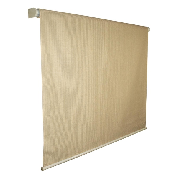 Coolaroo Coolaroo Beige Roll-Up Exterior Window Shade 72 in. W X 72 in. L - 436612