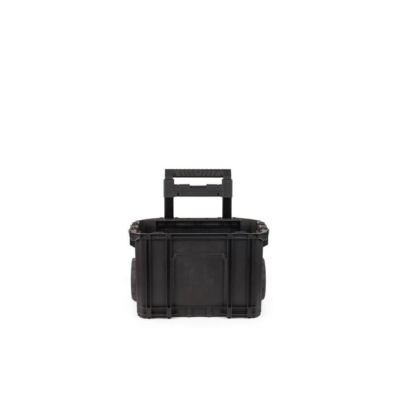 Husky Connect Stackable 22 in. Rolling Tool Cart, 22 in. Tool Box, and Pro Small Parts Organizer With 12 Removable Bins - 230381
