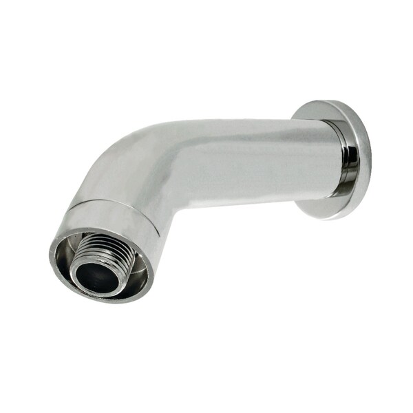 Kingston Brass K850E6 6-Inch Brass Shower Arm with Flange, Polished Nickel - K850E6