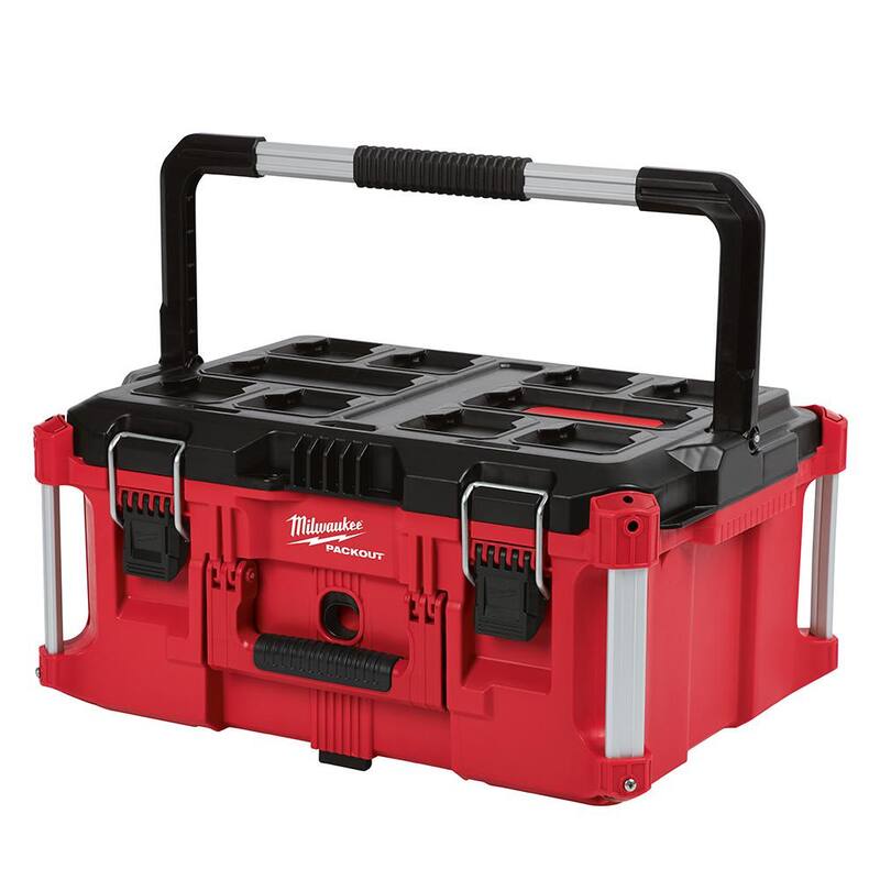 Milwaukee PACKOUT 22 in. Large Portable Tool Box Fits Modular Storage System - 48-22-8425