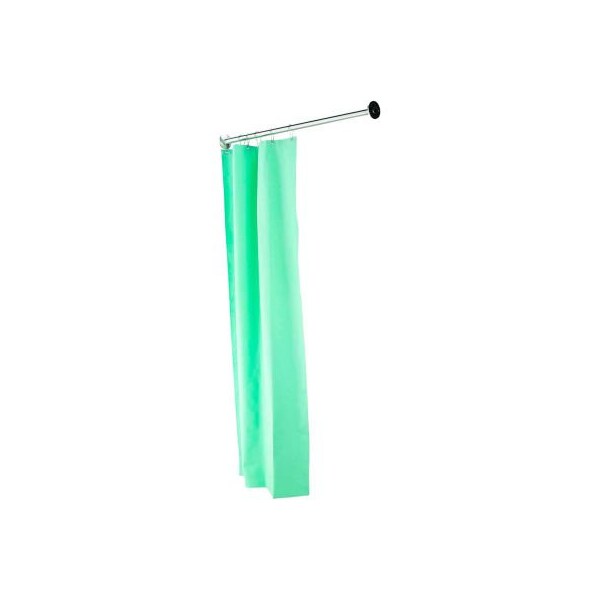 Bradley Bradley Corporation 48" Shower Curtain Rod, Stainless Steel - 9539-048000 - 9539-048000