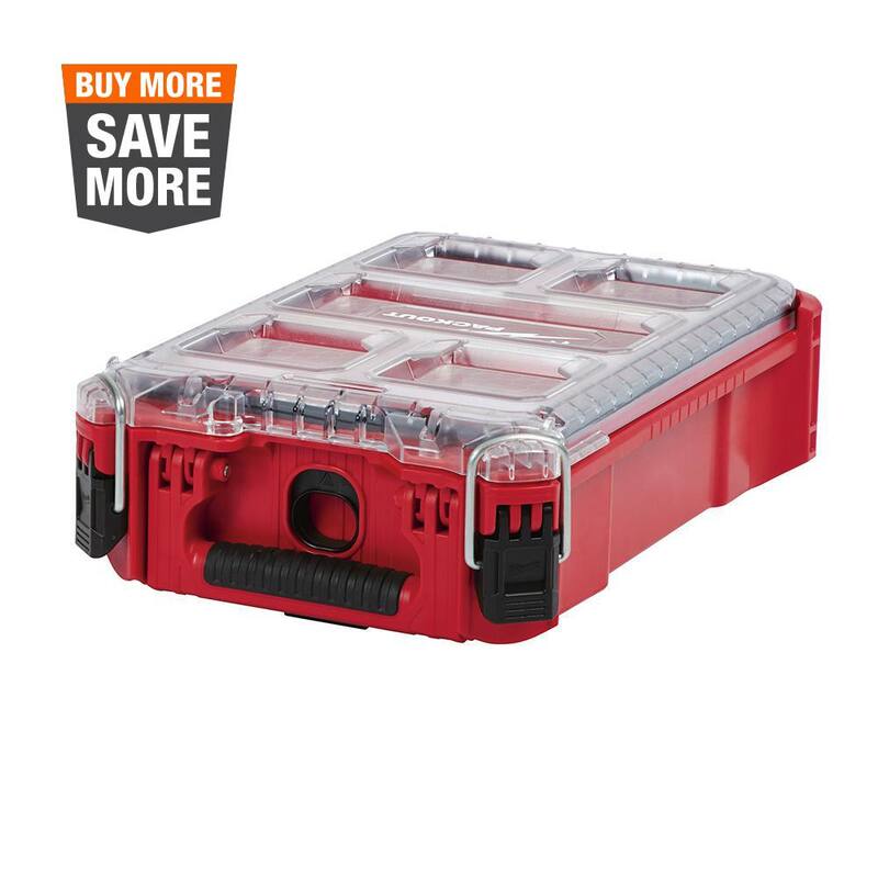 Milwaukee PACKOUT 5-Compartments Small Parts Organizer - 48-22-8435