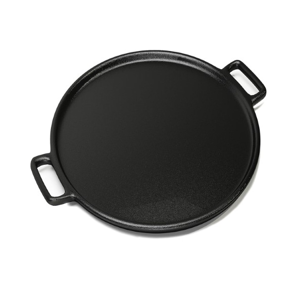 Hastings Home Hastings Home 14-Inch Cast Iron Pizza Pan- Round Skillet for Cooking, Baking and Grilling - 138620ZUP