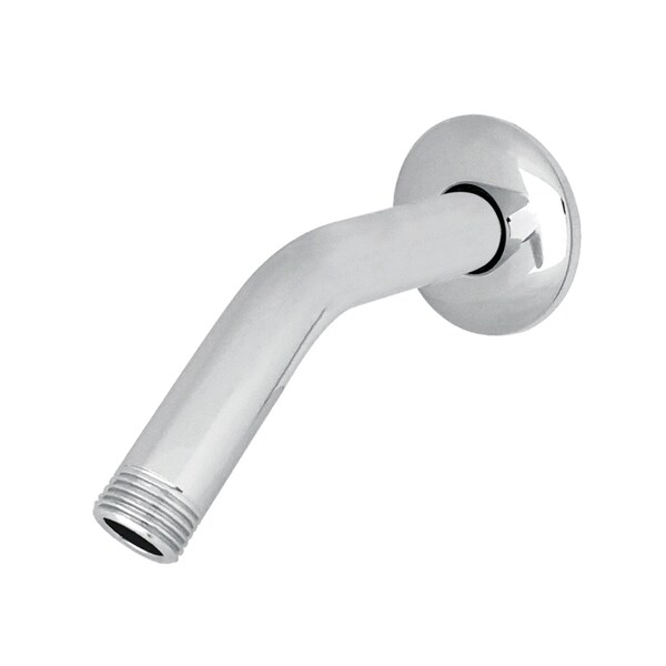 Showerscape K155K1 6-Inch Shower Arm with Flange, Polished Chrome - K155K1