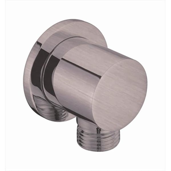 Dawn Kitchen & Bath Products Dawn Kitchen WCTR50400 Shower Wall Mount Supply Round Elbow; Brushed Nickel - WCTR50400