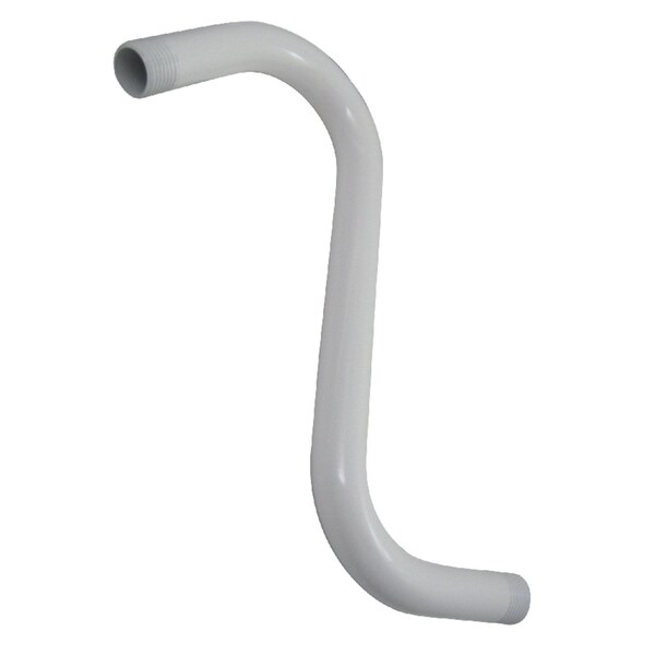 Kingston Brass K152A6 8-Inch S-Shape Shower Arm, Polished Nickel - K152A6