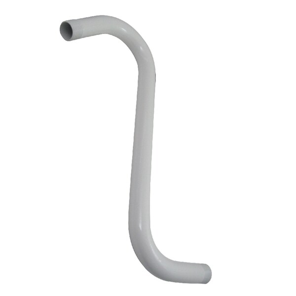 Kingston Brass K159A6 10-Inch S-Shape Shower Arm, Polished Nickel - K159A6