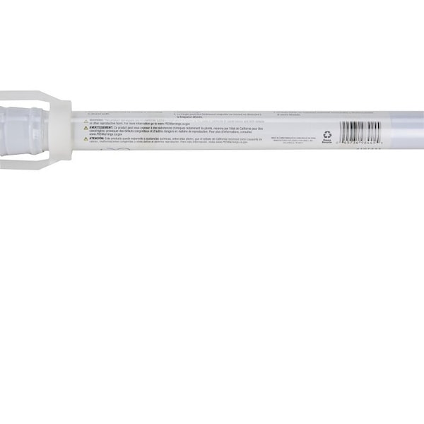 Simple Spaces Shower Curtain Rod, 7-1/2 lb, 41 to 76 in L Adjustable, 1 in Dia Rod, Steel, Powder-Coated - SD-SR41-W3L