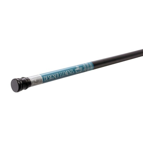 Zenith Metal Zenna Home Shower Curtain Rod 72 in. L Oil Rubbed Bronze - 506RB