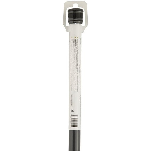 Simple Spaces Shower Curtain Rod, 7.5 lb, 36 to 63 in L Adjustable, 1 in Dia Rod, Steel, Matte - SD-SR36-BK