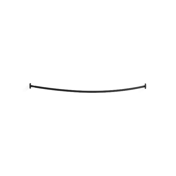 Kohler Expanse Curved Shower Rod - Contemporary - 9351-BL