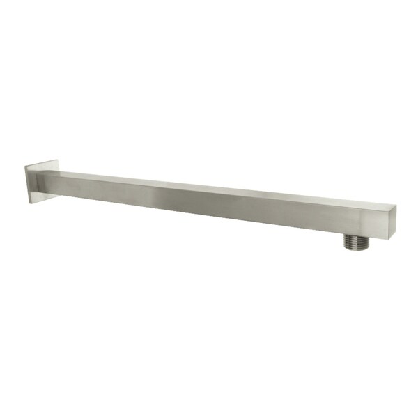 Showerscape K4166 15-3/4-Inch Rain Drop Shower Arm with Flange, Polished Nickel - K4166