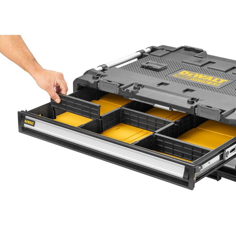 DEWALT TOUGHSYSTEM 2.0 DXL 30 in. 2-Drawer Box - DWST08520