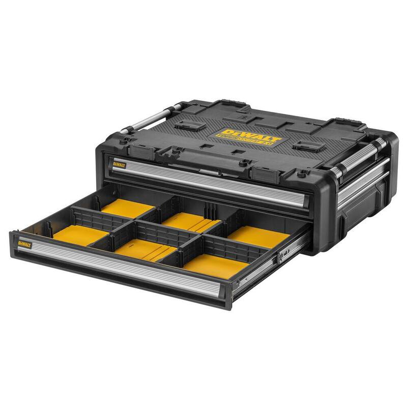 DEWALT TOUGHSYSTEM 2.0 DXL 30 in. 2-Drawer Box - DWST08520