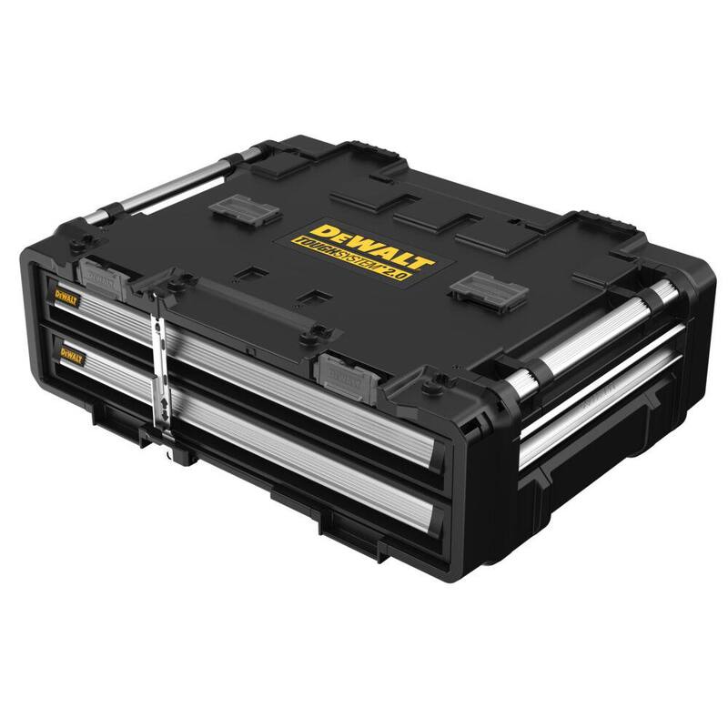 DEWALT TOUGHSYSTEM 2.0 DXL 30 in. 2-Drawer Box - DWST08520