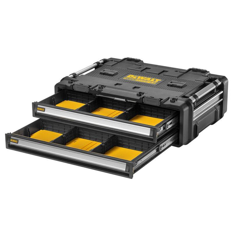 DEWALT TOUGHSYSTEM 2.0 DXL 30 in. 2-Drawer Box - DWST08520