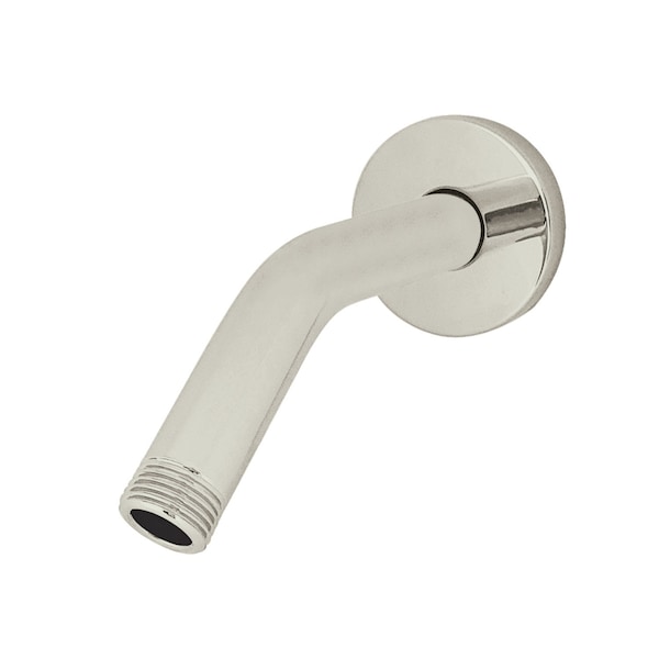 Showerscape K151K6 6-Inch Shower Arm with Flange, Polished Nickel - K151K6