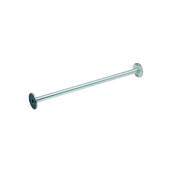 Bradley Bradley Corporation 60"W Shower Curtain Rod, Stainless Steel - 953-060000 - 953-060000