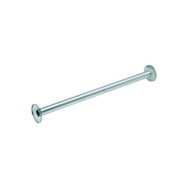Bradley Bradley Corporation 60" Shower Curtain Rod, Stainless Steel - 9531-060000 - 9531-060000