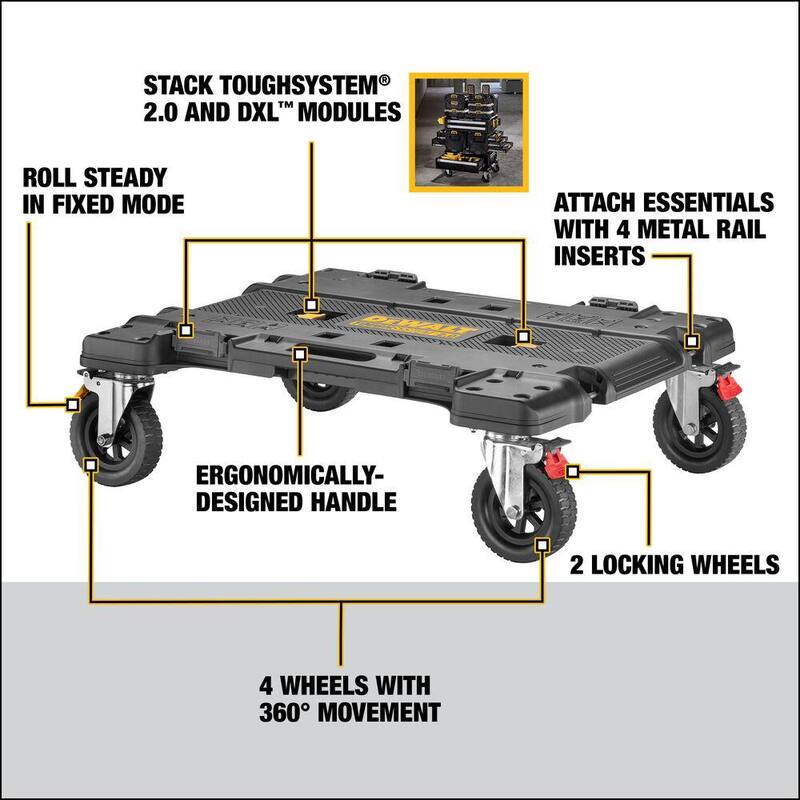 DEWALT TOUGHSYSTEM 2.0 DXL 30 in. Dolly - DWST08530